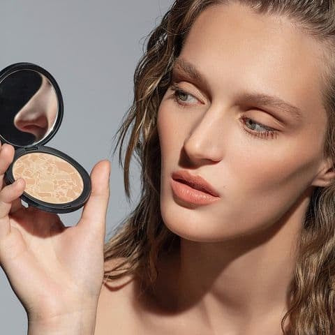 COMPACT FACE POWDER PALLADIO EFFECT WITH MIRROR